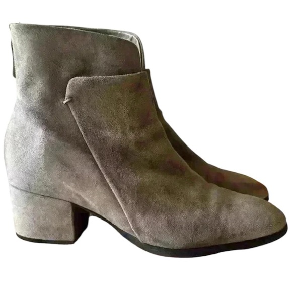 Sesto Meucci Italian ladies Booties. Gray Suede Size 10. Excellent condition. - Picture 1 of 11